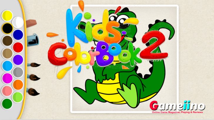 Kids Color Book 2 Puzzle Game - Gameiino