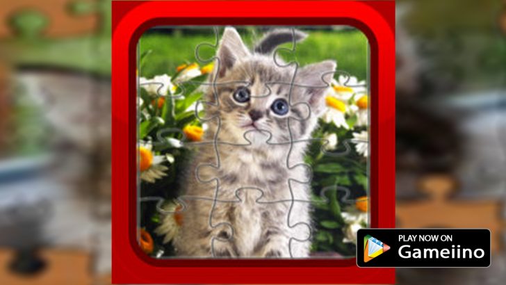 Jigsaw-Puzzle-Cats-play-now-on-gameiino