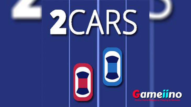 2 Cars Teaser This new car and racing game is a challenge for your reactions! You need to constantly switch lanes on two streets with two different cars - image - Gameiino.com