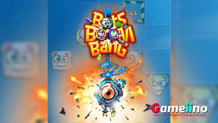 Bots Boom Bang Teaser Help the bots find each other in this funky logic puzzle! Explore the crazy world of bits & bytes and try to complete 150 challenging levels - image - Gameiino.com