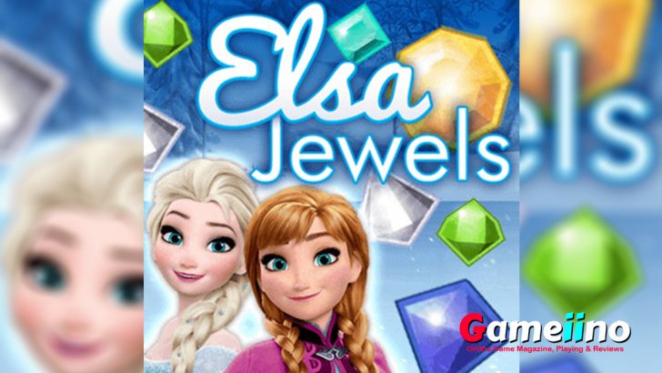 Elsa Jewels Teaser Explore the mysterious frozen world with Elsa, Anna and Olaf in this enchanting Match 3 game - image - Gameiino