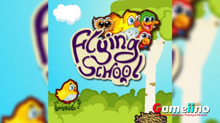 Flying School Teaser In Flying School you need to help cute birds learn to fly - Image - Gameiino