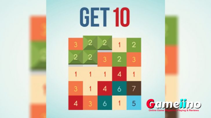 Get 10 Teaser Objective of this addictive puzzle game is to combine adjacent numbers - image - Gameiino.com