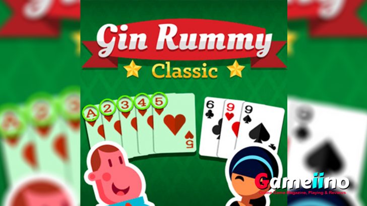 Gin Rummy Classic Teaser Test your Gin Rummy skills in this fun version of the popular two-player card game! - image - Gameiino.com