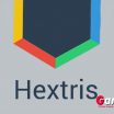 Hextris Teaser HEXTRIS is a fast paced puzzle game inspired by Tetris. Blocks start on the edges of the screen, and fall towards the inner blue hexagon - image - Gameiino.com