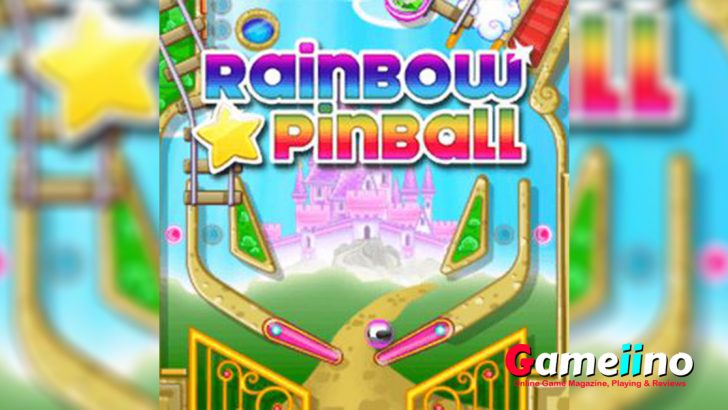 Rainbow Star Pinball Teaser Rainbow Pinball is a funny and colorful action game with cute themed worlds - image - Gameiino.com
